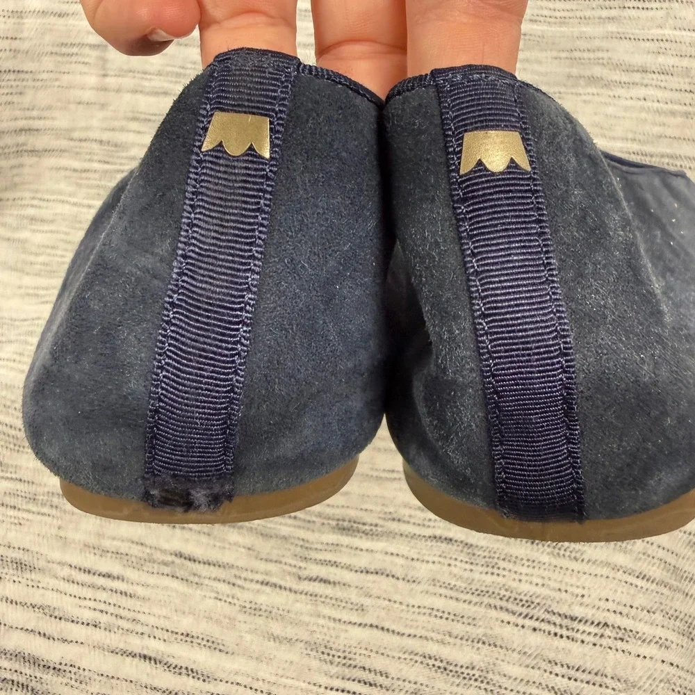 Birdies Black Suede Loafers‎ Flats Size 9 Cushioned Comfort Basic Career Capsule